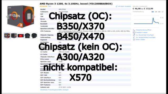 46€ CPU?! AMD RYZEN 3 1200 IN 2019! | CPU Vorstellung смотреть онлайн