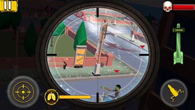 Halloween Sniper: Scary Zombies Semiautomatic | Android Gameplay #2 смотреть онлайн