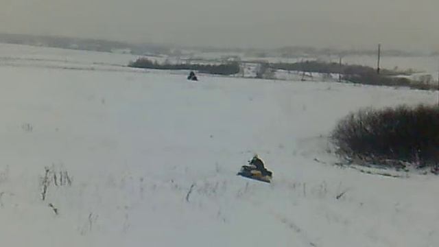 На квадрах по снегу! смотреть онлайн