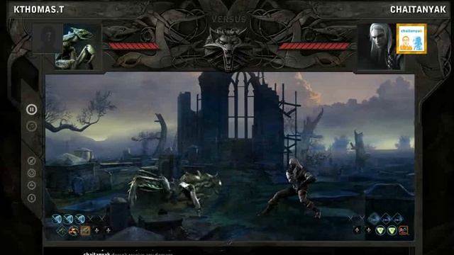 Versus Witcher game with Kt thomas смотреть онлайн