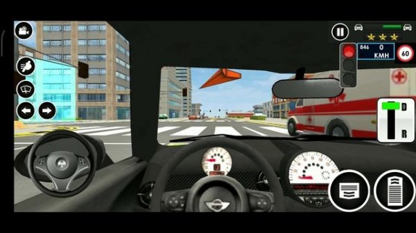 Симулятор вождения ИГРА для юных водителей / Driving simulator GAME for young drivers