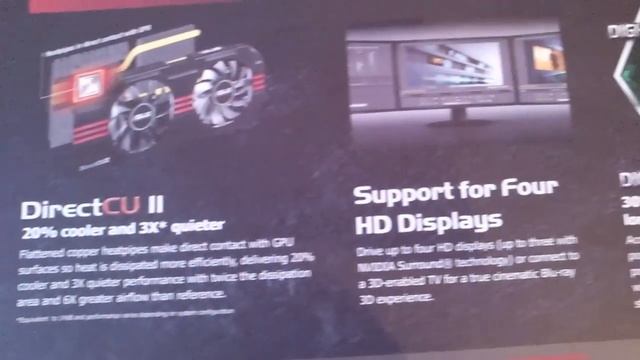 Tarjeta Grafica Asus GTX650ti DirectCU II OC NVidia смотреть онлайн