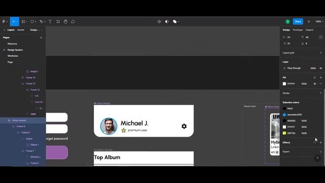 [Design] Music App [DailyUI009] - Figma смотреть онлайн