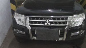 замена переднего амортизатора паджеро 4 дизель 3,2