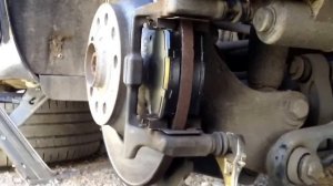 Замена задних колодок Audi a6 c6 4f  с помощью vag