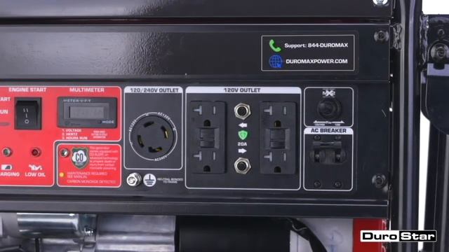 A Generator That Works As Hard As You - DuroStar 5000-Watt Generators with CO Alert смотреть онлайн