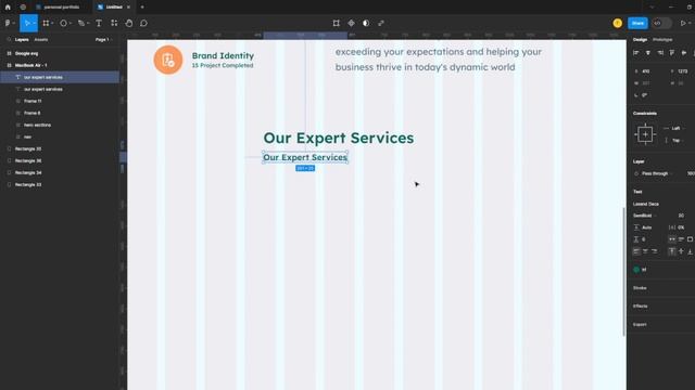 Landing Page Design in Figma | Personal Portfolio | Figma Design смотреть онлайн