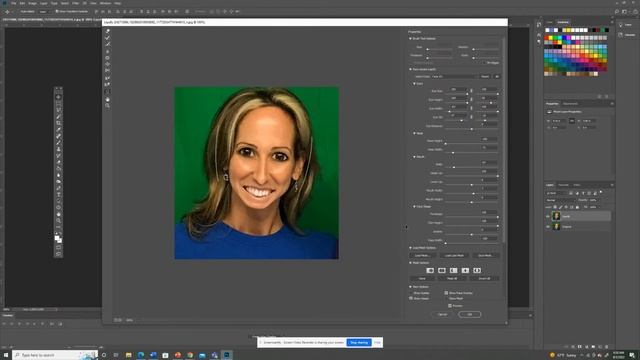 Liquify Filter, polygonal Lasso in Photoshop, Hue Saturation смотреть онлайн