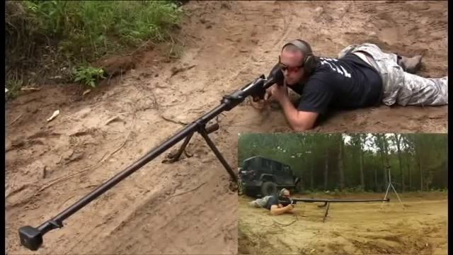 Всё об оружии России и мира PTRD 41 Anti tank rifle смотреть онлайн