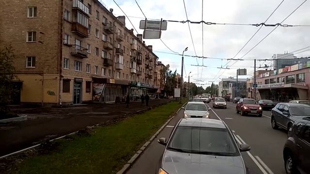 Поездка на троллейбусе 243 по 8 маршруту 18.09.20 смотреть онлайн