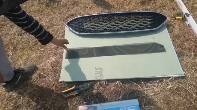 Сетка решётки радиатора форд фокус 2017 (2 часть)