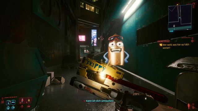 CYBERPUNK 2077 PS5 Skippy Lustige Waffe (Spongebob Synchro) смотреть онлайн