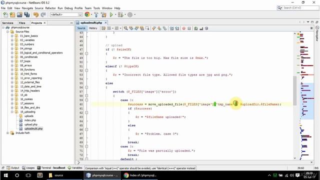 33 uploading 3 - PHP and MySQL beginner to developer смотреть онлайн