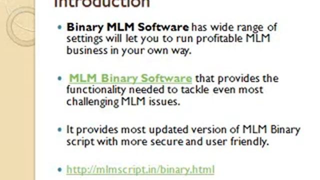 MLM Binary Plan PHP Script, Binary PlanMLM Software, Binary MLM Software смотреть онлайн