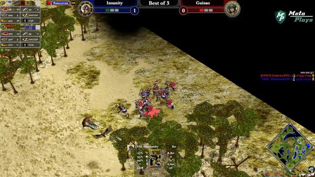 Age of Mythology: Insanity vs Guisao - Monthly Tournament 14 - Round 2 смотреть онлайн