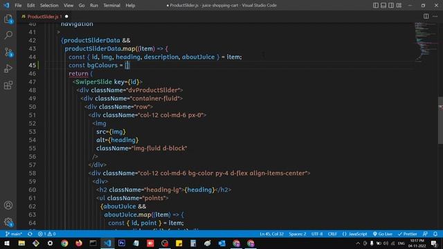 Change Background Colors on Swipe | Redux Shopping Cart | Part 29 смотреть онлайн