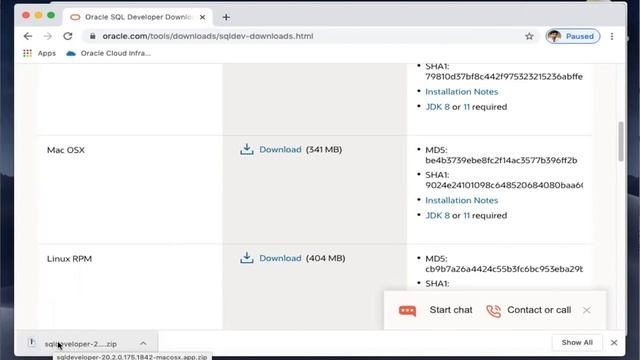 Installing Oracle SQL Developer on MacOSX смотреть онлайн