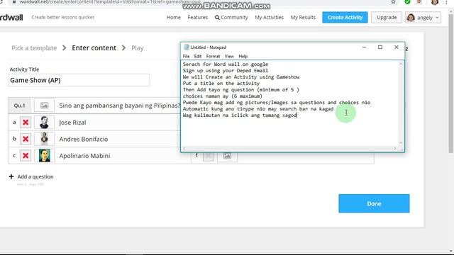 How to make a game show quiz using word wall (Basic) смотреть онлайн