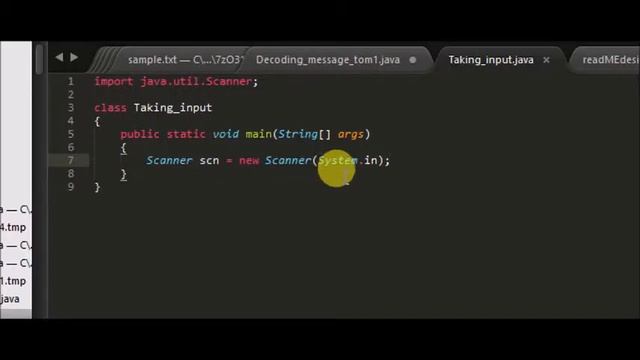 5 Taking Input from Keyboard in Java смотреть онлайн