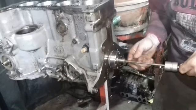 Замена подшипника коленвала ваз смотреть онлайн