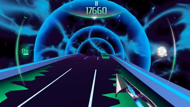 Audiosurf of Android (Musiverse gameplay) смотреть онлайн