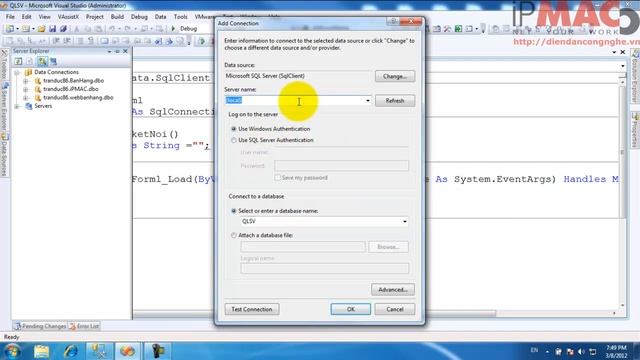 VB.NET kết nối csdl sql (kết nối dễ dàng) смотреть онлайн
