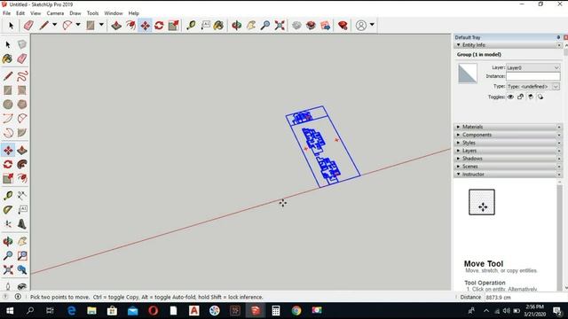 import Auto CAD file to SketchUp Malayalam смотреть онлайн