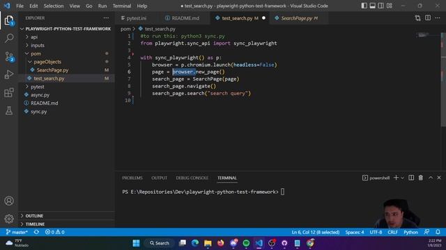 ? Playwright Page Object Model with Python смотреть онлайн
