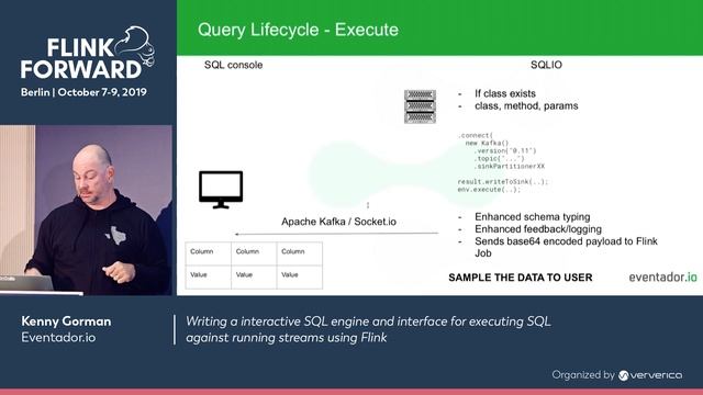 Writing an interactive streaming SQL engine and pre-parser using Flink - Kenny Gorman смотреть онлайн
