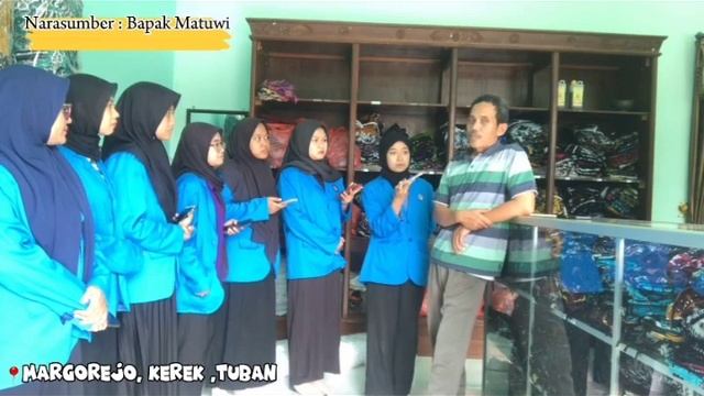 KUNJUNGAN KE PENGRAJIN BATIK | PGSD 2021 C | UNIROW TUBAN смотреть онлайн
