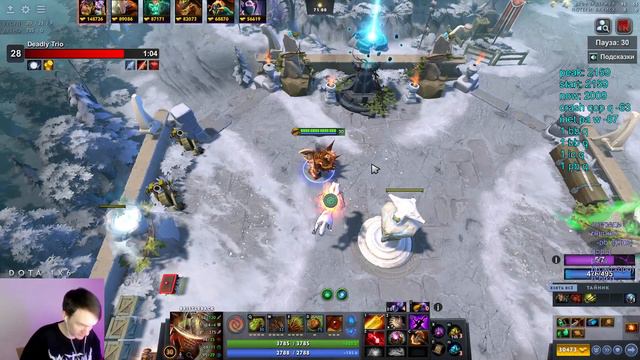 БЕСКОНЕЧНЫЙ ДЕФ В DOTA 1X6 / RAZE1X6 ИГРАЕТ НА БРИСТЛБЕКЕ (СОПЛИ+СПИНА)