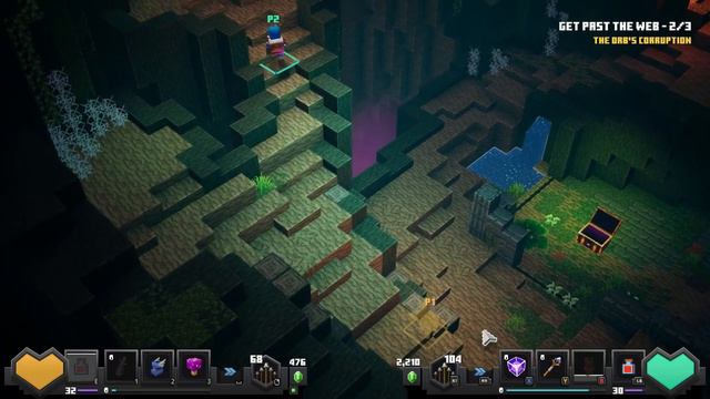 MINECRAFT DUNGEONS: JUNGLE AWAKENS [DLC] [CO-OP] Walkthrought Ep.8 смотреть онлайн