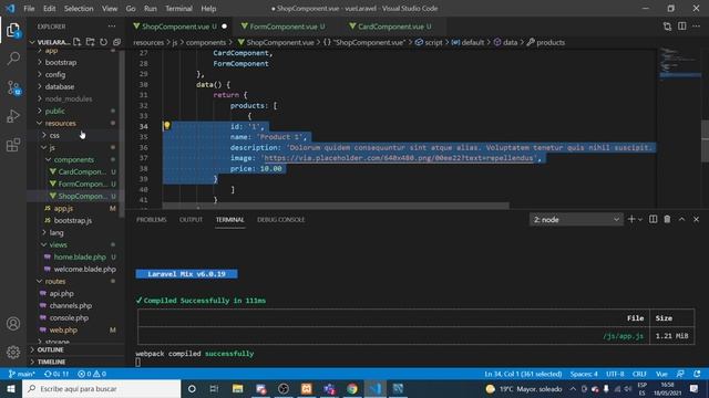 Vue.js en Laravel смотреть онлайн