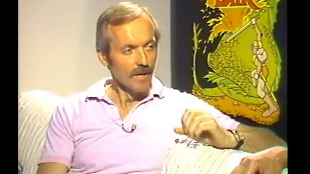 Don Bluth Talking About The Arcade Game Dragons Lair  (interview Not Complete)