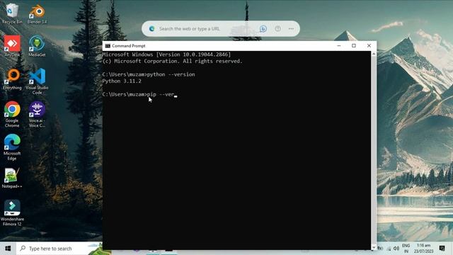 How to Check list of Install python packages on windows | how to check python version | pip in CMD смотреть онлайн