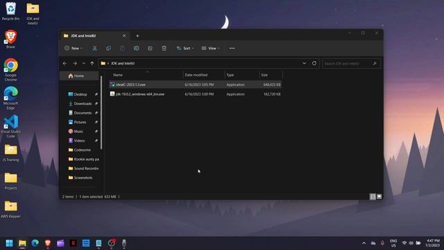 Installing JDK (JAVA Development Kit) and IntelliJ Idea (Code Editor) смотреть онлайн