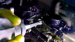 снятие форсунки перфоратором