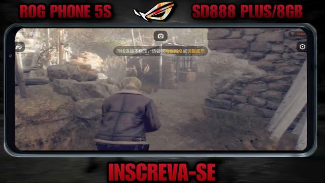RESIDENT EVIL 4 REMAKE: jogando no Celular Android via Caiji (Frango Games)#02 смотреть онлайн