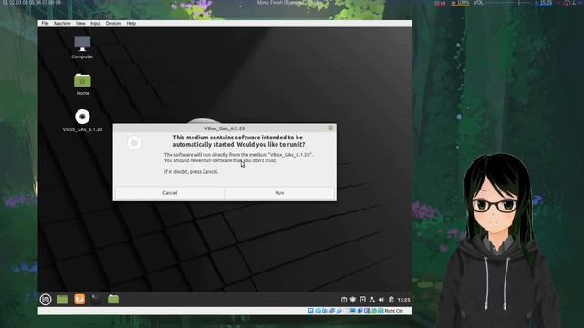 How to Install Virtualbox Guest Additions in Linux Mint смотреть онлайн