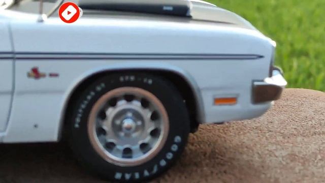 1971 Dodge Demon diecast review (1/18 scale) by Auto World смотреть онлайн
