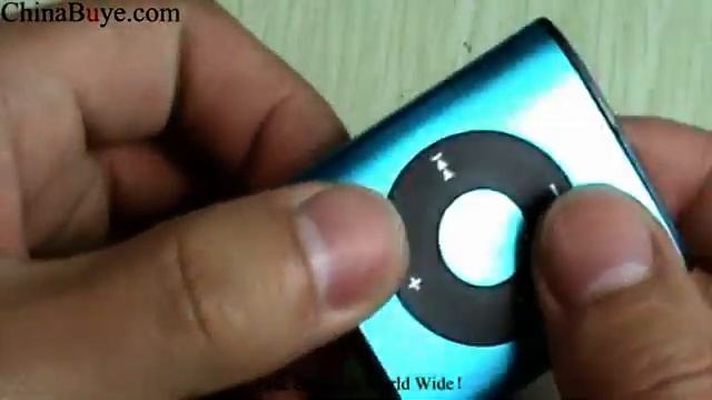 Mini MP3 Player with 2GB TF Card Blue смотреть онлайн