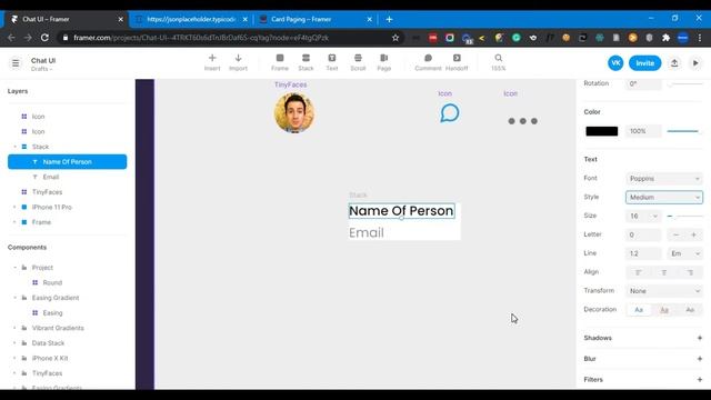 Framer chat ui design with json - speedcode смотреть онлайн