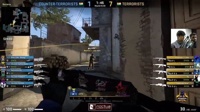 Falcon Vs Retaliate Gaming | CS GO GameEon Esports Hindi | Friendly Match | Sponsor Noctua смотреть онлайн