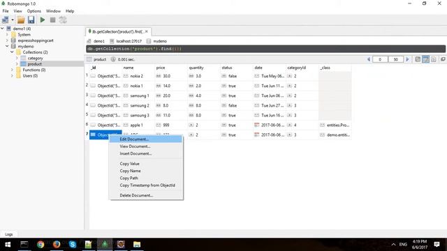 Spring Data MongoDB - Part 2 - Insert & Delete & Update смотреть онлайн