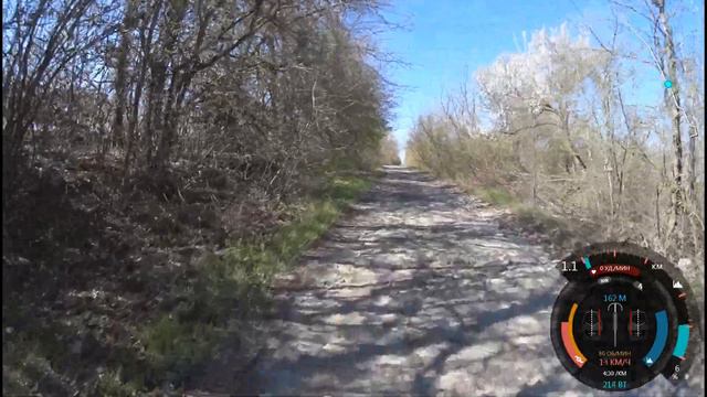 Воронково. Подъём на Лысую гору.10.04.2017 смотреть онлайн