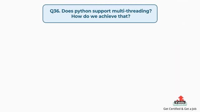 Python Interview Questions by Vskills Certifications смотреть онлайн