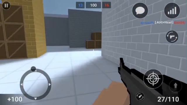 Играем в классную игру "Блок-Страйк" смотреть онлайн