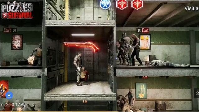 Puzzles & Survival Advertisement