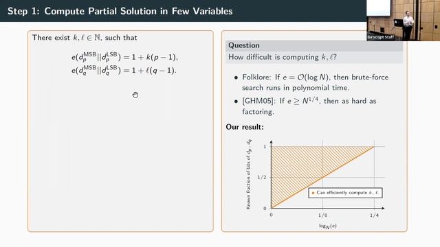 Approximate Divisor Multiples - Factoring with Only a Third of the Secret CRT-Exponents смотреть онлайн