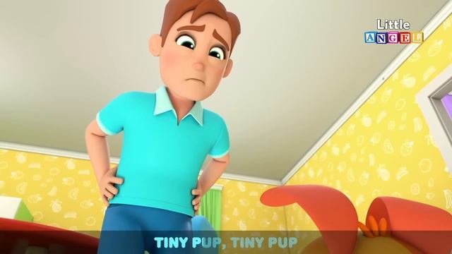 Baby John Plays with Jill's Toys | Little Angel Kids Songs & Nursery Rhymes смотреть онлайн